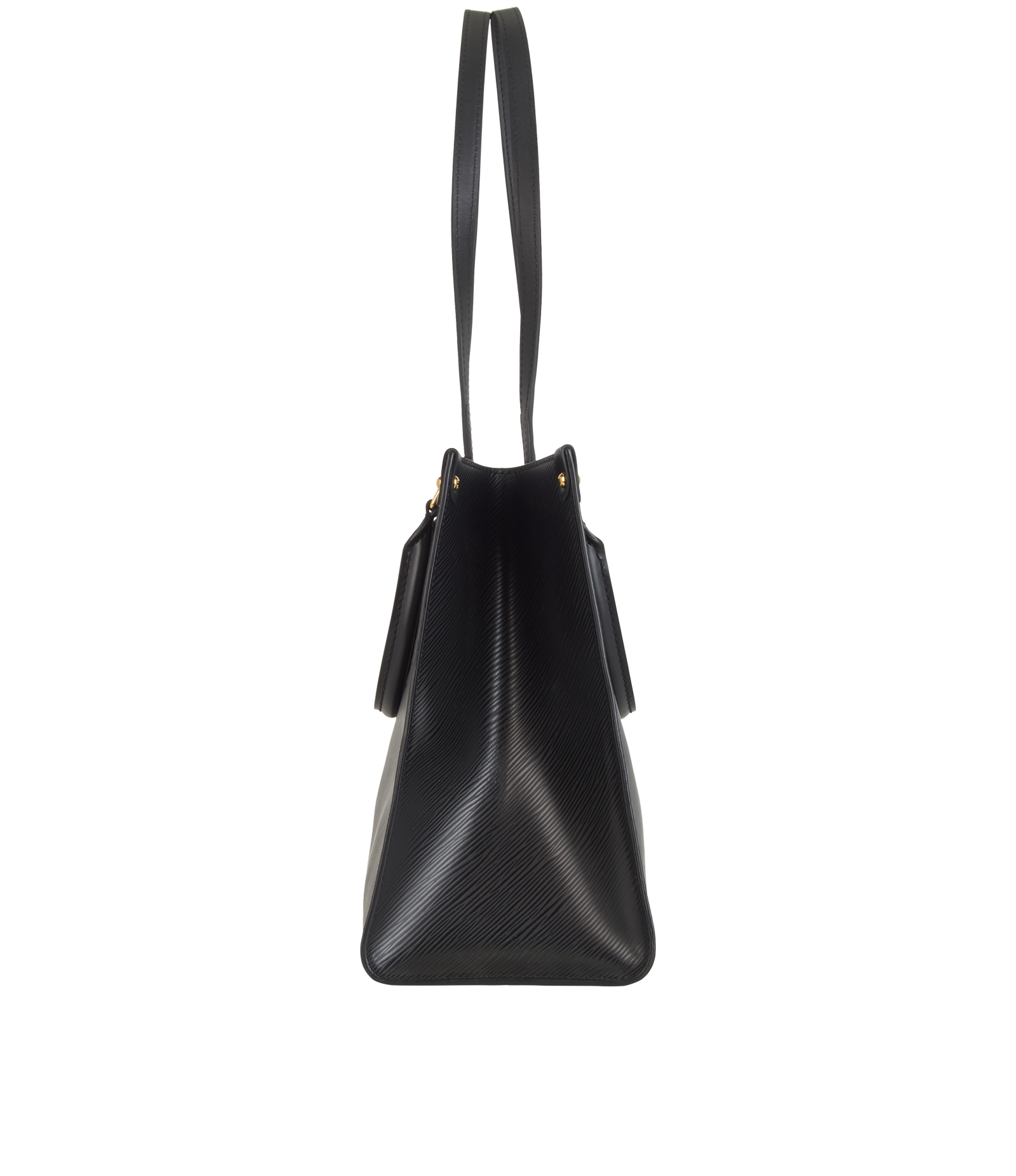 On The Go, &pound;1,100, Handbags, Black, Leather, Side view